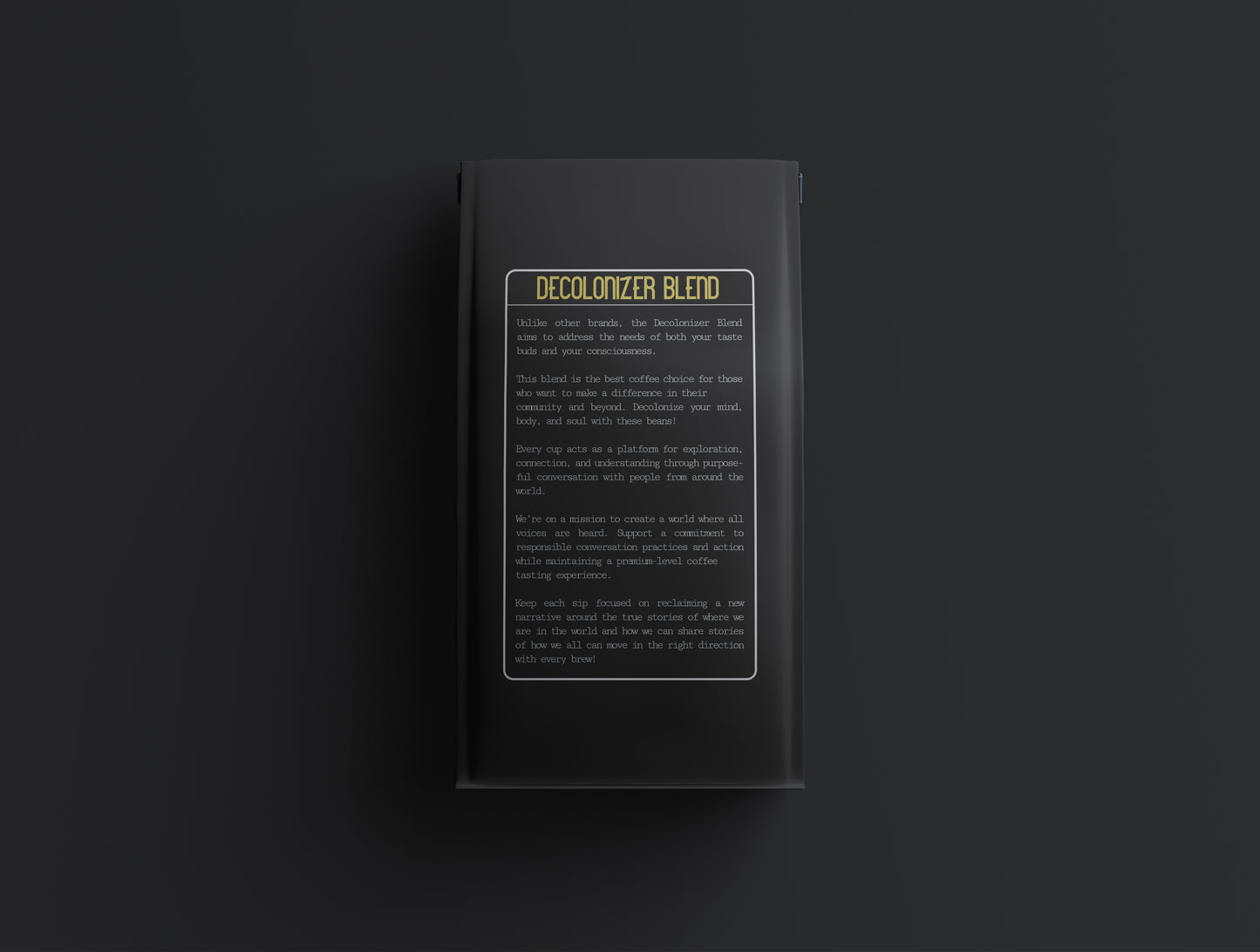 Decolonizer Blend